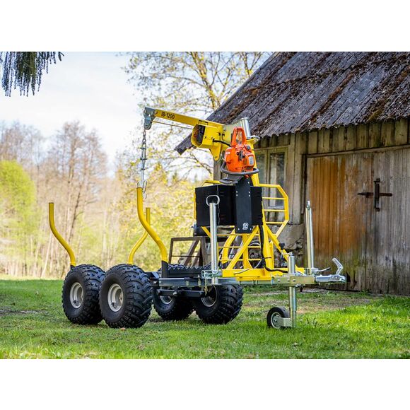 Iron Baltic (IB) Motorsågs / Kombidunks Förvaringslåda för Vagnsmontering