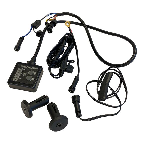 OXFORD ATV Handtagsvärme med Tumvärmare 2-Zon Oxford Lock-On