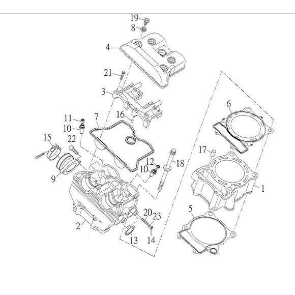 SMC Cylinderfotspackning SMC 500 / 520