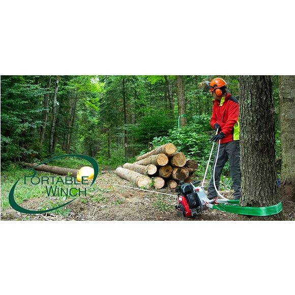 CAPSTAN PORTABEL CAPSTAN VINSCH BENSINDRIVEN 700KG