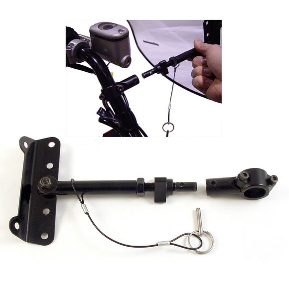 POWERMADD Powermadd Cobra Vindruta Quick Release med Cut-Out