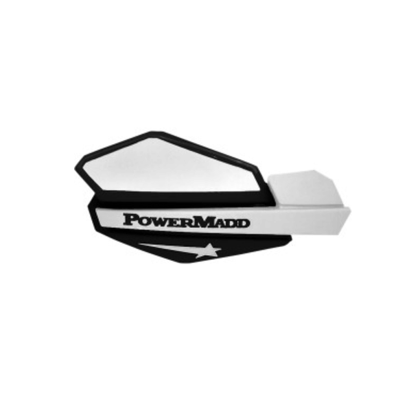 POWERMADD HANDSKYDD KIT VIT / SVART