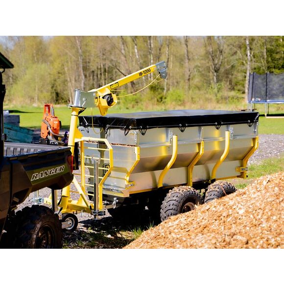 Iron Baltic (IB) PVC Kapell IB Flakvagn Boggi ATV Offroad 1200