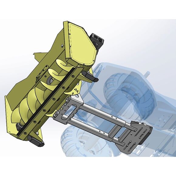 RAMMY Rammy ATV Snöslunga 118cm Briggs & Stratton 1450 - Elstart