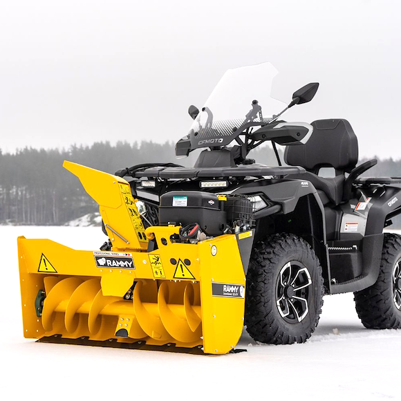 RAMMY Rammy ATV Snöslunga 120 PRO - Briggs & Stratton 2100 - Elstart