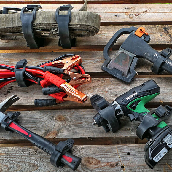 SHARK Redskapshållare 22-31mm (Par)