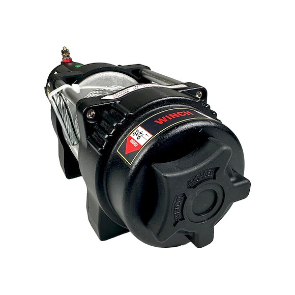 ROUGHWORX ATV Vinsch 12v 1588KG - 3500LBS Stålvajer - Fjärrstyrning