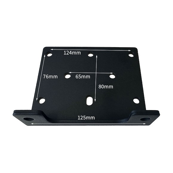 ROUGHWORX ATV Vinsch 12v 1588KG - 3500LBS Stålvajer - Fjärrstyrning