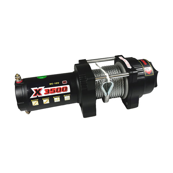 ROUGHWORX ATV Vinsch 12v 1588KG - 3500LBS Stålvajer