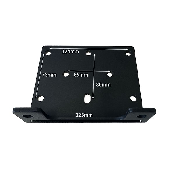 ROUGHWORX Vagn/Redskaps Vinsch 12v 1588KG - 3500LBS Syntetlina - Med Snabbkablage