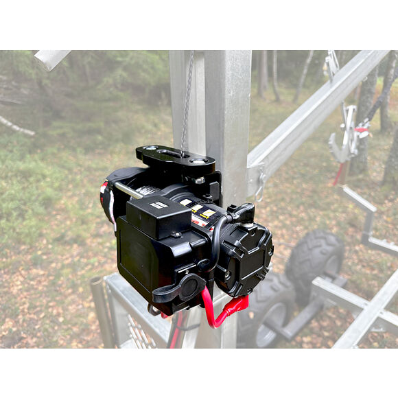 ROUGHWORX Vagn/Redskaps Vinsch 12v 1588KG - 3500LBS Syntetlina