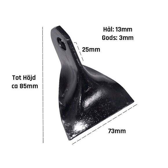 ATV-PRO Slagstål Hammarslaga 28st med bult