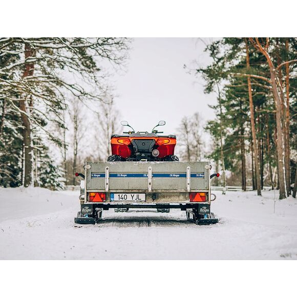 Iron Baltic (IB) Släpvagns Skidor För Boggi Kärra (1 Par)
