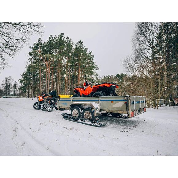 Iron Baltic (IB) Släpvagns Skidor För Boggi Kärra (1 Par)
