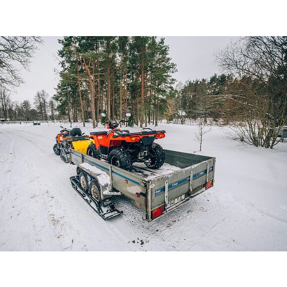 Iron Baltic (IB) Släpvagns Skidor För Boggi Kärra (1 Par)