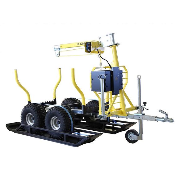 Iron Baltic (IB) Släpvagns Skidor För Boggi Kärra (1 Par)