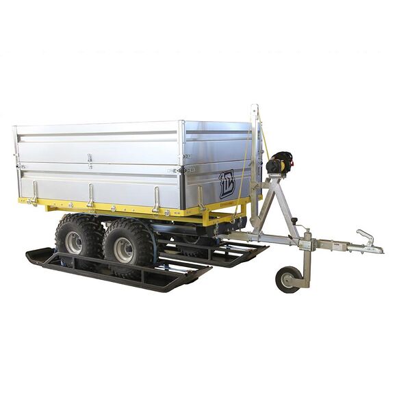 Iron Baltic (IB) Släpvagns Skidor För Boggi Kärra (1 Par)