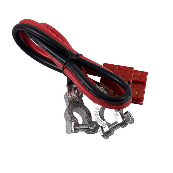 ROUGHWORX Snabbkablage batteriklämma till vinsch 500mm