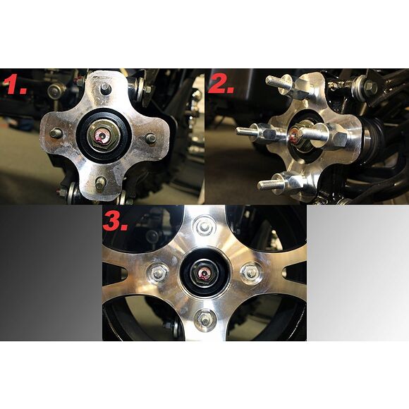 BRONCO Bronco Distanssats för ATV-fälg