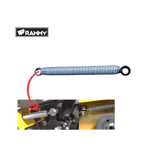 RAMMY Spring clutch ON Rammy ATV Snöslunga