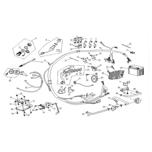 CF MOTO Tuta CF Moto 500/550/800/X7/X5