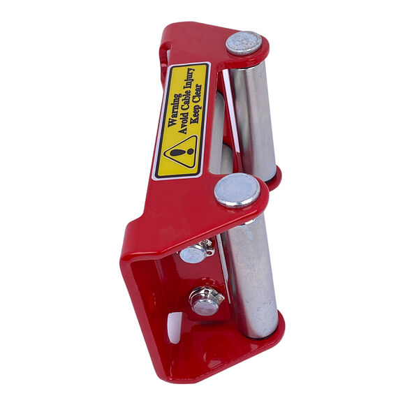 DRAGON WINCH Vajerstyrning ATV Vinsch CF Moto/Goes 110mm Röd