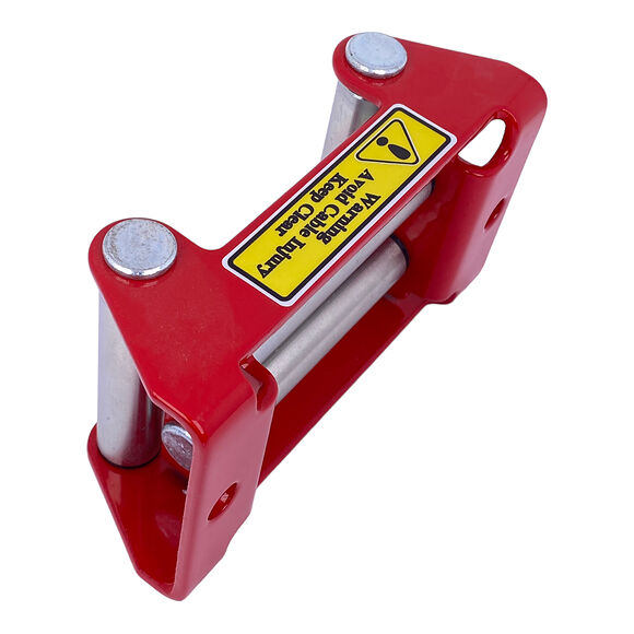 DRAGON WINCH Vajerstyrning ATV Vinsch CF Moto/Goes 110mm Röd