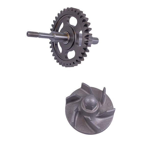 BRONCO Vattenpumpsaxel Med Impeller Polaris