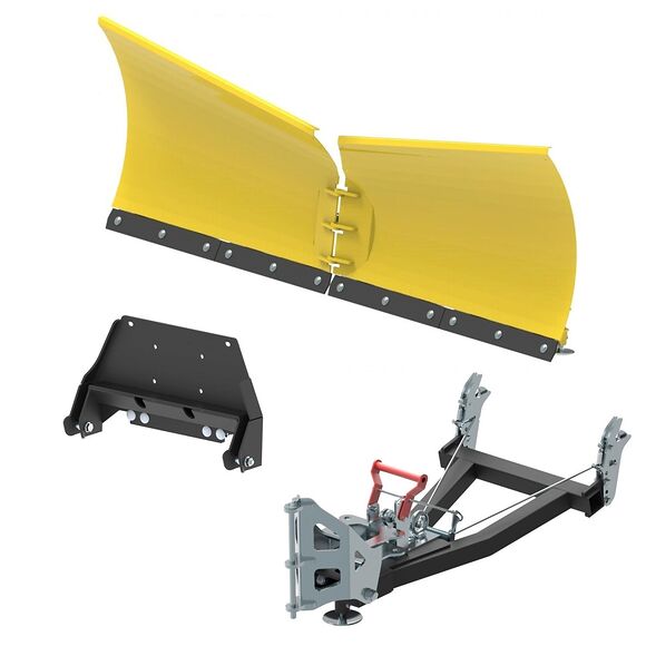 Iron Baltic (IB) IB ATV HYDRAULISKT Plogpaket Vik-Plog 150cm Frontmonterad GEN II