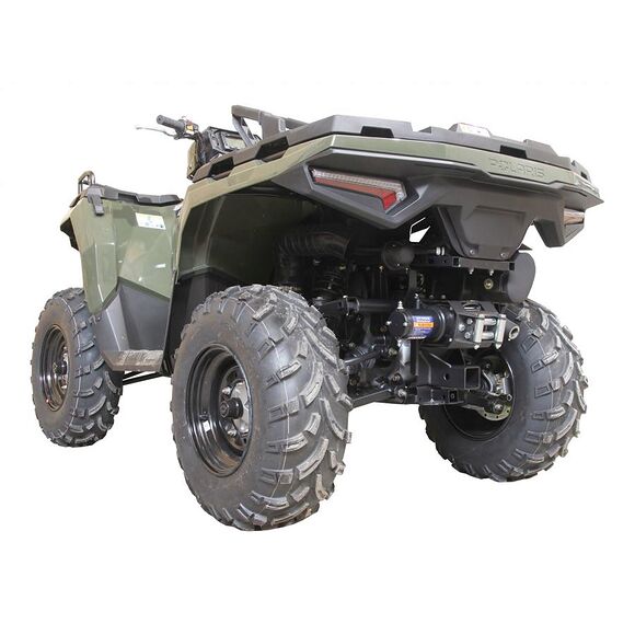 Iron Baltic (IB) Vinschfäste Bak med 2 Tums Dragkroksfäste Polaris