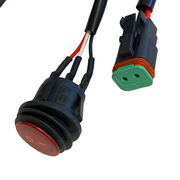 VISION X Kablage Extraljus Enkel