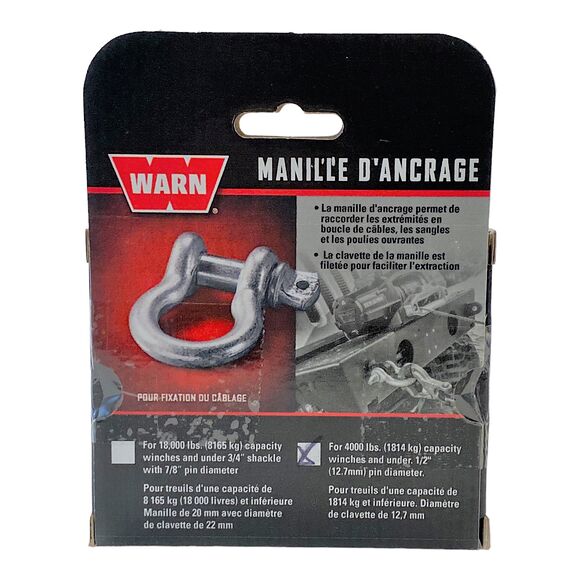 WARN Warn Schackel 12,7mm