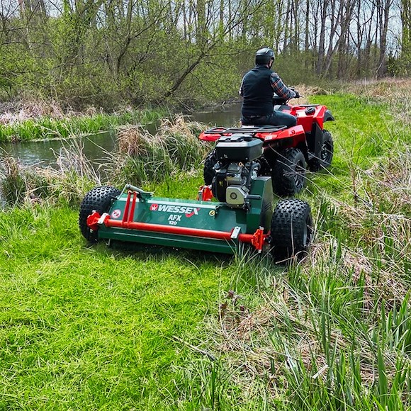 WESSEX Wessex AFX-120 Slaghack 18HP Briggs & Stratton 120cm