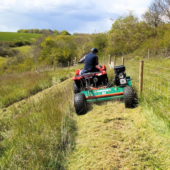 WESSEX Wessex AFX-120 Slaghack 18HP Briggs & Stratton 120cm