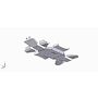 ARCTIC CAT Hasplåt Arctic Cat 500/550i/700 EJ Limited/LTD Kort Aluminium