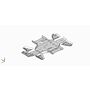 ARCTIC CAT Hasplåt Arctic Cat 500/550i/700 EJ Limited/LTD Kort Aluminium