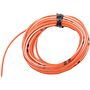 SHINDY Kabel 14A 4 meter Orange/Vit