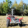 BRONCO ATV Multivagn med Kran och Elvinsch