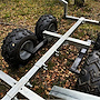 ATV-PRO ATV Timmervagn Med Kran