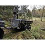 ATV-PRO ATV Vagn med Flak, Kran och Elvinsch