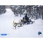 Iron Baltic (IB) ATV/UTV Snövält med Skatedyna 145