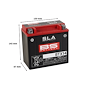 BS Batterier BS ATV Batteri BTX14 SLA 12V (YTX14)