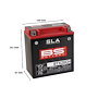BS Batterier BS ATV Batteri BTX20CH SLA 12V (YTX20CH)