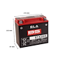 BS Batterier BS ATV Batteri BTX20HL SLA 12V (YTX20HL-BS)