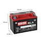 BS Batterier BS ATV Batteri BTX9 SLA 12V (YTX9-BS)