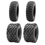 ROUGHWORX Däckpakett Quad - 10 Tum Fram/9 Tum Bak