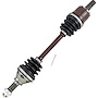 MOOSE Drivaxel Komplett Fram Vänster Kawasaki KVF750 Brute Force 08-11